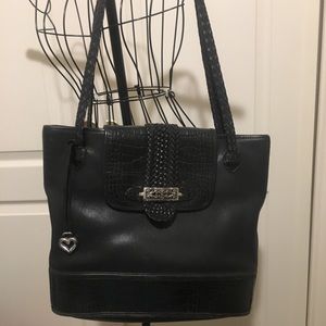 Brighton leather tote